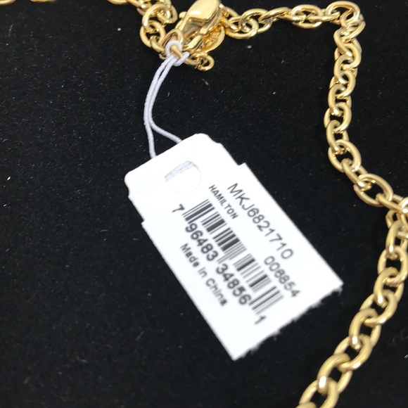 🆕Michael Kors Hamilton Pendant Necklace,16" + 4" - Picture 4 of 7
